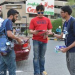فريق "التعريف بالإسلام" قام بدعوة ميدانية في " اليوم العالمي للتطوع "